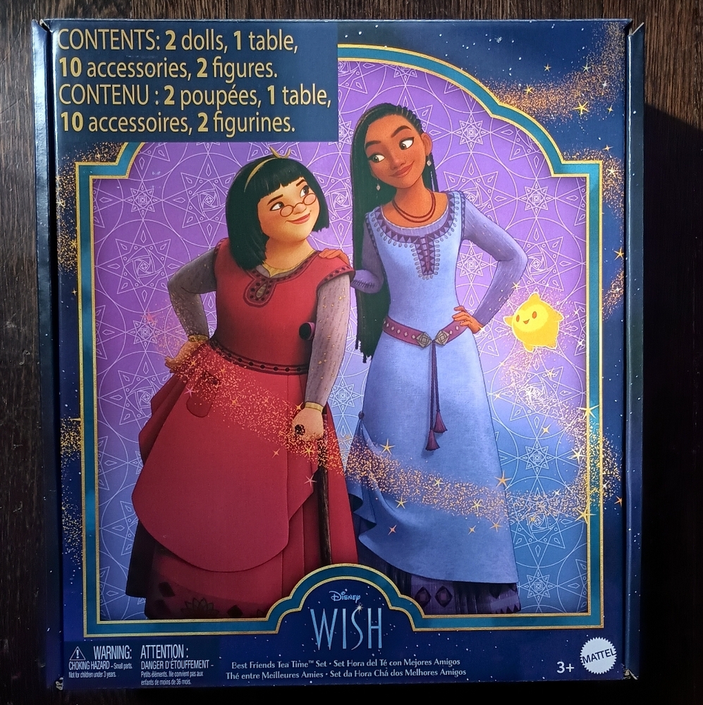 Mattel Disney Wish Toys, Best Friends Tea Time Playset